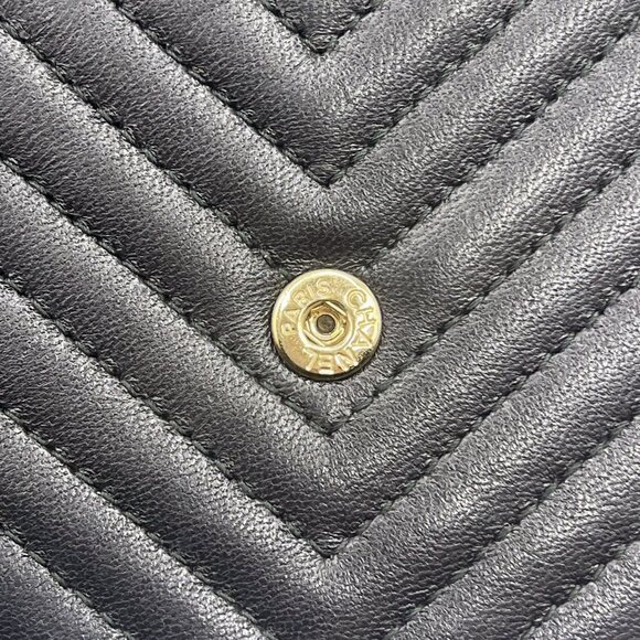 Authentic CHANEL Boy CC Chevron Flap Caviar Wallet Chain Shoulder Crossbody - Picture 11 of 12